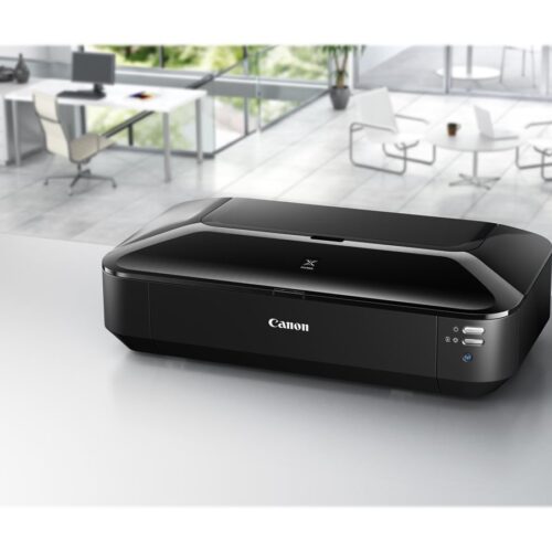 CANON PIXMA iX6850 Printer colour ink-jet Ledger A3 Plus 14.5 ipm mono/10.4 ipm colour capacity 150 sheets USB 2.0 LAN Wi-Fi