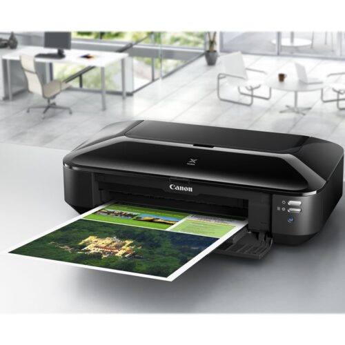 CANON PIXMA iX6850 Printer colour ink-jet Ledger A3 Plus 14.5 ipm mono/10.4 ipm colour capacity 150 sheets USB 2.0 LAN Wi-Fi