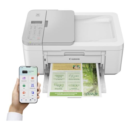 CANON PIXMA TR4756i Inkjet Multifunction Printer Color 8.8ppm WH
