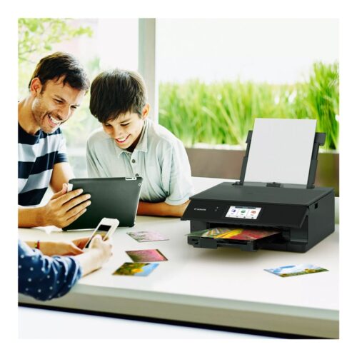 CANON PIXMA TS8750 MFP colour ink-jet A4 15 ipmprint 200 sheets USB 2.0 Wi-Fi black
