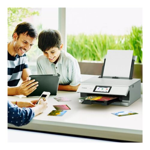 CANON PIXMA TS8751 MFP colour ink-jet A4 15 ipm print 200 sheets USB 2.0 Wi-Fi white
