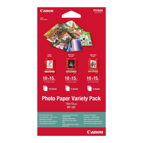 CANON VP-101 photo  papier variety pack 10x15cm