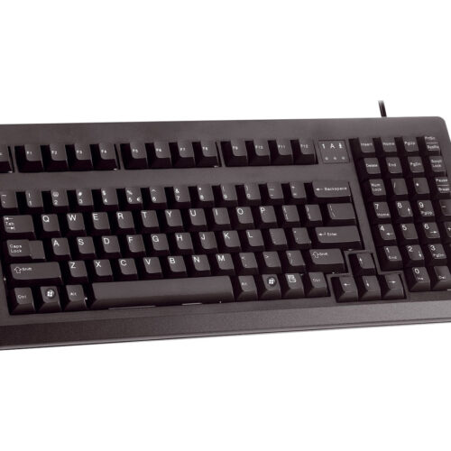 CHERRY 19Z Compact Keyboard USB black (US) US-english with EURO symbol
