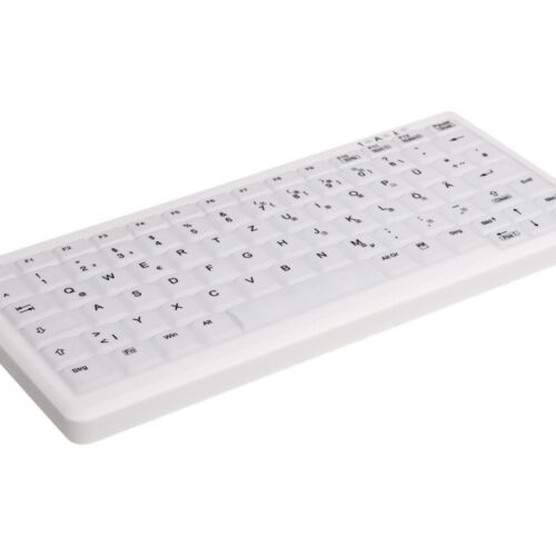 CHERRY AK-C4110F-FU1-W/FR Wireless keyboard compact without numpad washable USB white (FR)