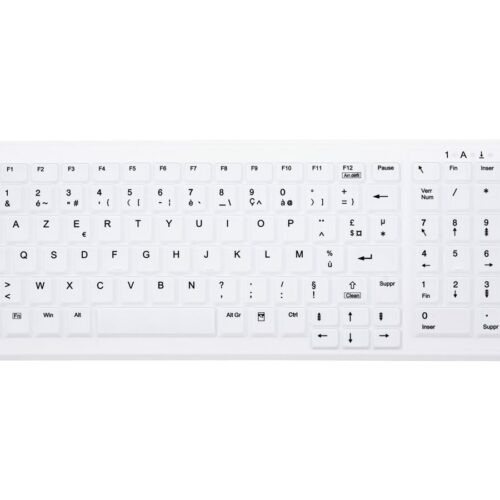 CHERRY AK-C7000F-FUS-W/FR Wireless keyboard compact with numpad waterproof IP68 USB white (FR)