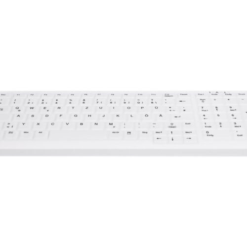 CHERRY AK-C7000F-U1-W/GE Active Key Corded Keyboard (GE)