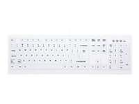 CHERRY AK-C8100F-UVS-W/BE Wired keyboard standard USB white (BE)
