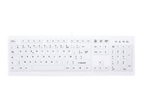 CHERRY AK-C8100F-UVS-W/FR Wired keyboard standard form waterproof IP68 USB white (FR)