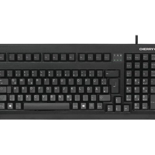 CHERRY Compact 19.7p corded Keyboard black USB (DE)