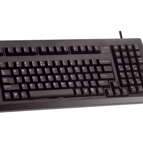 CHERRY Compact 19p corded Keyboard black USB (DE)