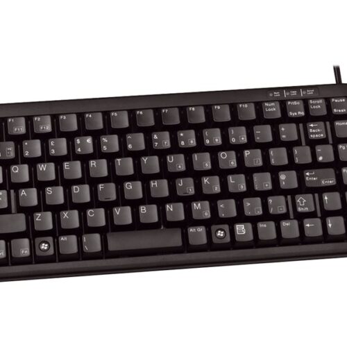 CHERRY Compact corded Keyboard USB black (DE)