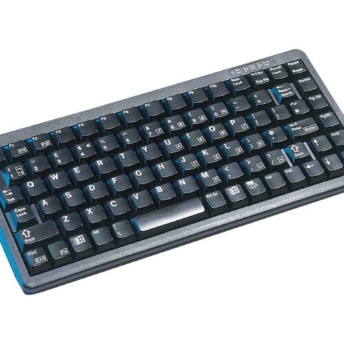 CHERRY COMPACT-KEYBOARD G84-4100 Clavier mécanique bas profil 86 touches USB+PS/2 noir Layout FRANCAIS