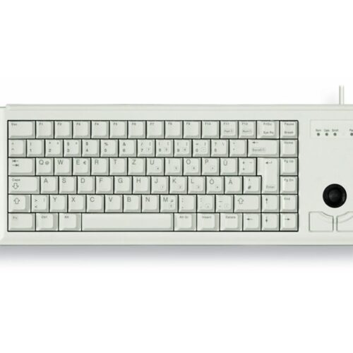 CHERRY Compact Trackball Keyboard 2xPS/2 grey (US)