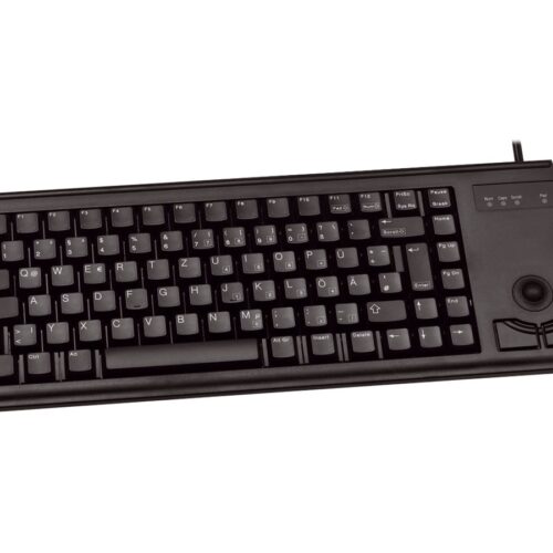 CHERRY Compact Trackball Keyboard PS/2 black (GB)