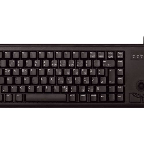 CHERRY Compact Trackball Keyboard PS/2 black (US)