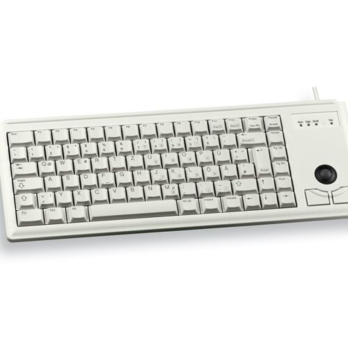 CHERRY Compact Trackball Keyboard USB grey (US)