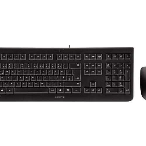 CHERRY DC 2000 Corded Business Desktop Keyboard and Mouse (PN)