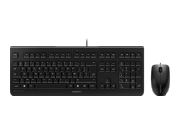 CHERRY DC2000 Ensemble filaire clavier/souris USB noir Layout FRANCAIS