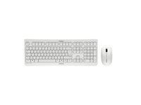 CHERRY DW 3000 Keyboard and Mouse Set Pale Grey USB (DE)