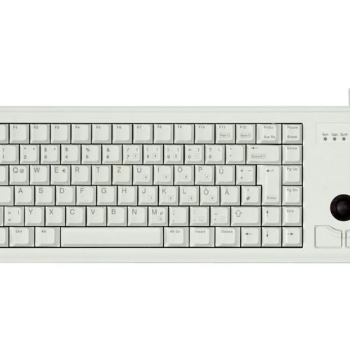 CHERRY G84-4400LPBFR-0 with Trackball Keyboard grey 2x PS/2 (FR)