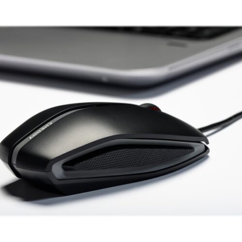 CHERRY GENTIX 4K Souris optique 800/1200/2400/3600 dpi 5 boutons USB noire