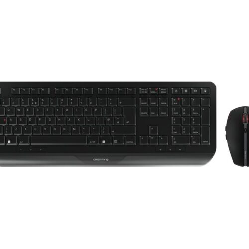 CHERRY GENTIX Desktop Wireless desktop Keyboard and Mouse black (GB)