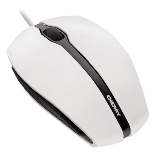 CHERRY GENTIX Souris optique 1000 dpi 3 boutons USB blanche