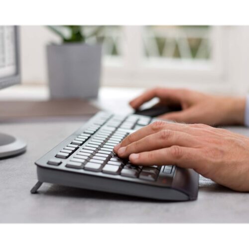 CHERRY GENTIX Wireless Keyboard and Mouse Desktop Black (CH)