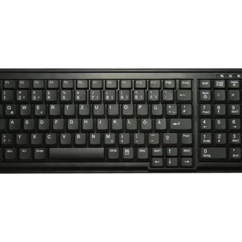 CHERRY Industry 4.0 Compact Notebook Style Keyboard with NumPad USB Black (FR)