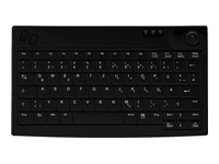 CHERRY Industry 4.0 Mini Trackball Keyboard USB Black (FR)