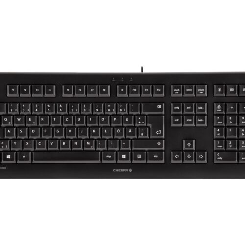 CHERRY KC 1000 105+4 key USB black Corded Keyboard (PAN)