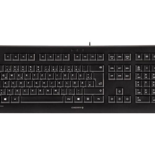 CHERRY KC 1000 105+4 key USB black Corded Keyboard (PAN)
