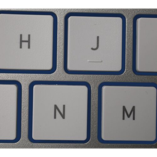 CHERRY KC 6000 SLIM Clavier 105+6 touches USB blanc/argent Layout Qwerty International