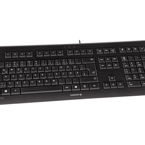 CHERRY KC1000 corded Keyboard USB ultraflat black (DE)