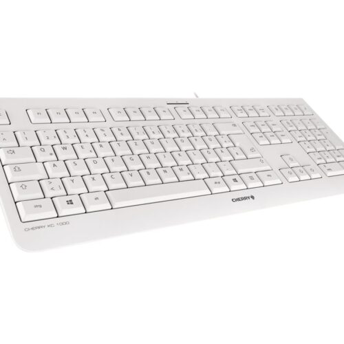 CHERRY KC1000 corded Keyboard USB ultraflat grey (PN)