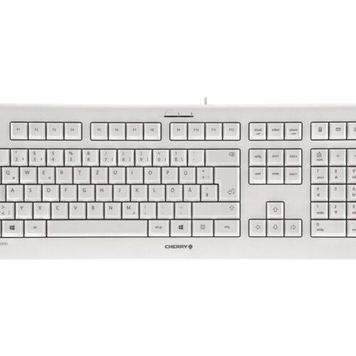 CHERRY KC1000 corded Keyboard USB ultraflat grey (PN)