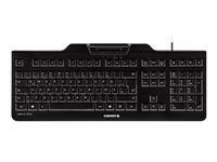 CHERRY KC1000 SC corded Security Keyboard USB ultraflat black with integrated Smartcard-Terminal (DE)