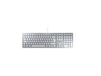 CHERRY KC6000 SLIM FOR MAC – Corded Keyboard – USB – SILVER (GB)
