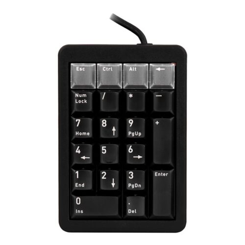 CHERRY KEYPAD G84-4700 Pavé numérique mécanique bas profil 21 touches USB noir Layout Qwerty US