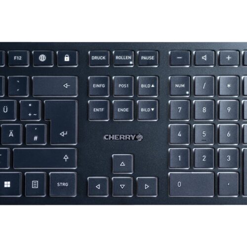 CHERRY KW 9100 SLIM Rechargeable desktop set (CH)