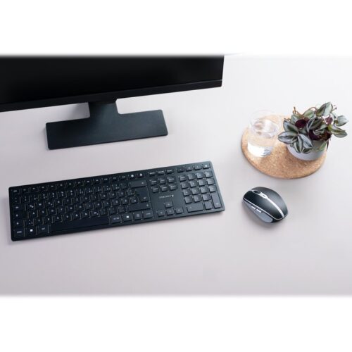 CHERRY KW 9100 SLIM Rechargeable desktop set (DE)