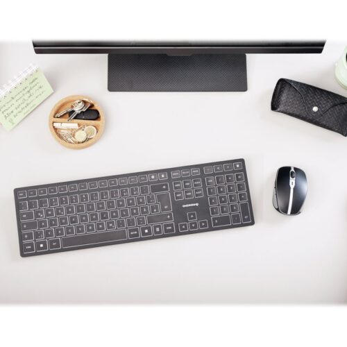 CHERRY KW 9100 SLIM Rechargeable desktop set (DE)