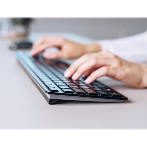 CHERRY KW 9100 SLIM Rechargeable desktop set (DE)