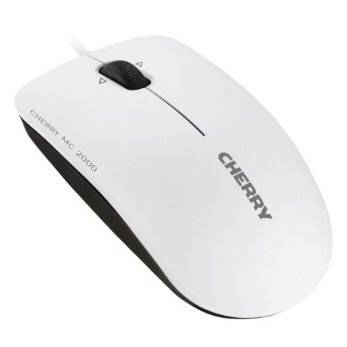 CHERRY MC 2000 Souris infrarouge 1600 dpi 3 boutons USB grise claire