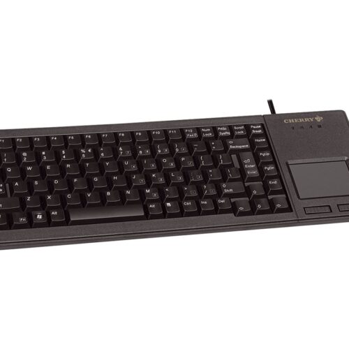 CHERRY Mechanical Keyboard With Low Profile Keys 89 Black USB Built-In Touchpad (FR)
