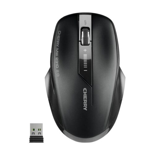 CHERRY MW 2310 2.0 Souris sans fil optique 1000/1600/2400 dpi 5 boutons USB noire