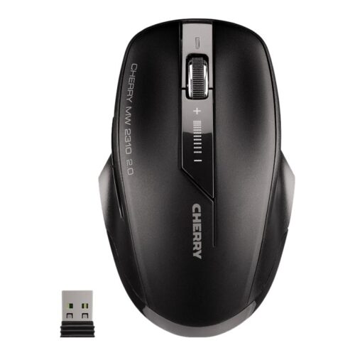 CHERRY MW 2310 2.0 Souris sans fil optique 1000/1600/2400 dpi 5 boutons USB noire