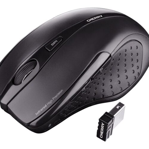 CHERRY MW 3000 Souris sans fil infrarouge 1000/1750 dpi 5 boutons USB noire/anthracite