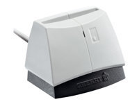 CHERRY SMARTTERMINAL ST-1144 Lecteur de carte avec base alourdie USB noir/blanc