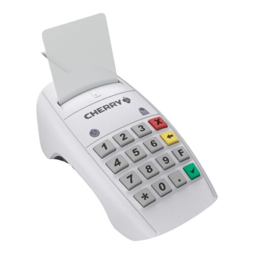 CHERRY ST-2100 Contact Smart Card Terminal USB WHITE